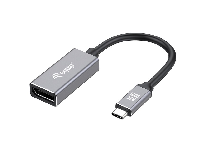 EQUIP 133493 USB-C auf DisplayPort 1.4 Adapter, 8K/30Hz