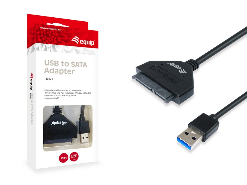 EQUIP 133471 USB 3.0 auf SATA Adapter