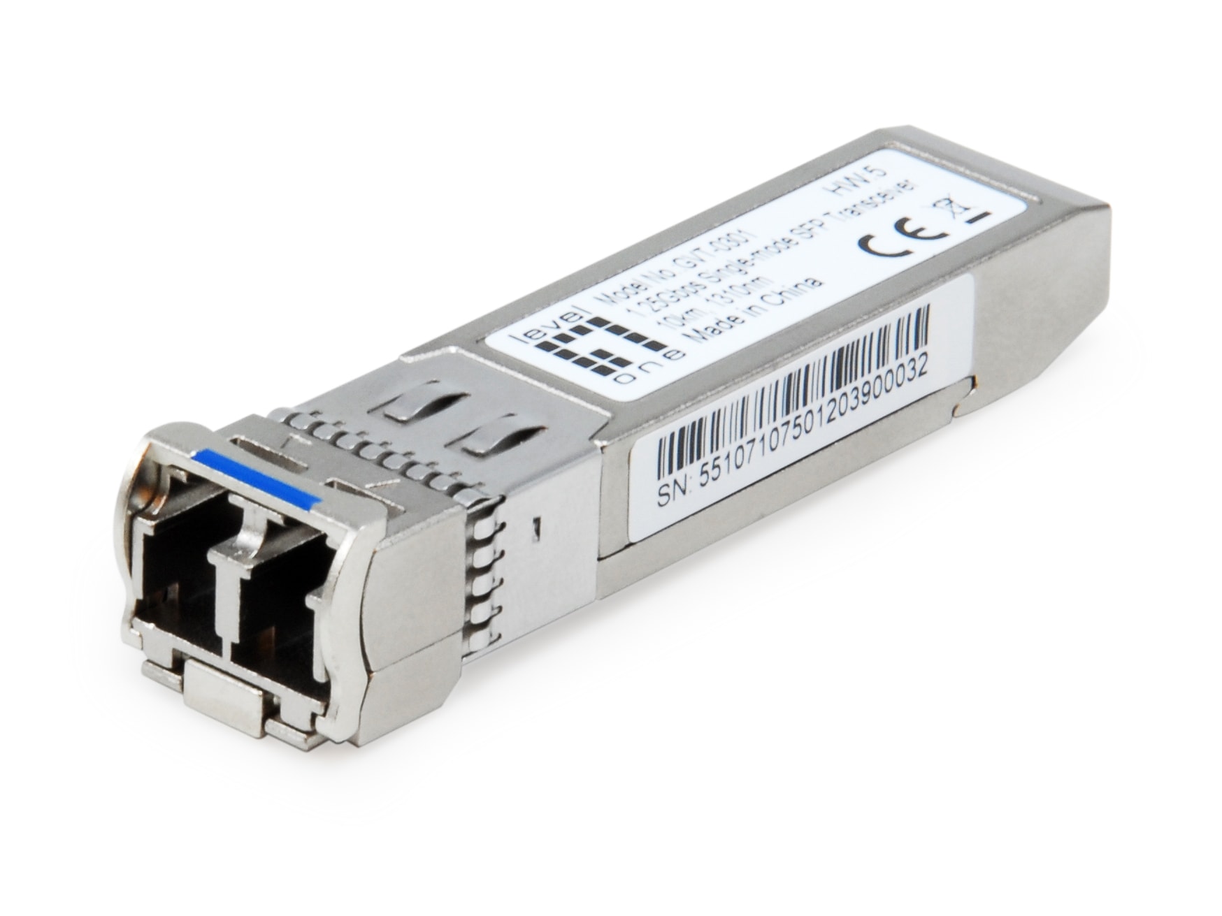 LEVELONE GVT-0301 1,25Gbps Single-Mode SFP-Transceiver, 10km, 1310nm