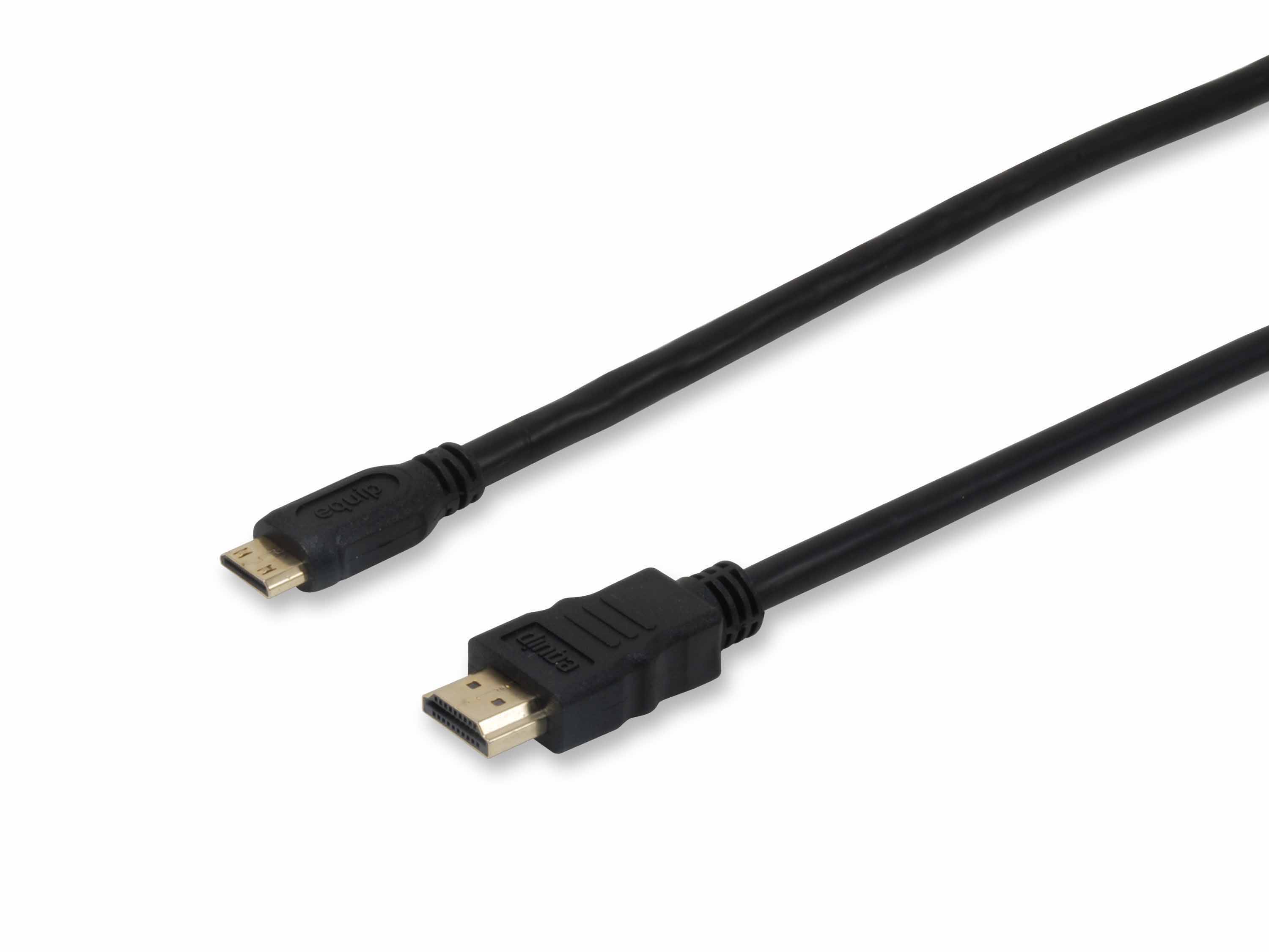 EQUIP 119307 HDMI auf Mini HDMI Kabel, 2.0m