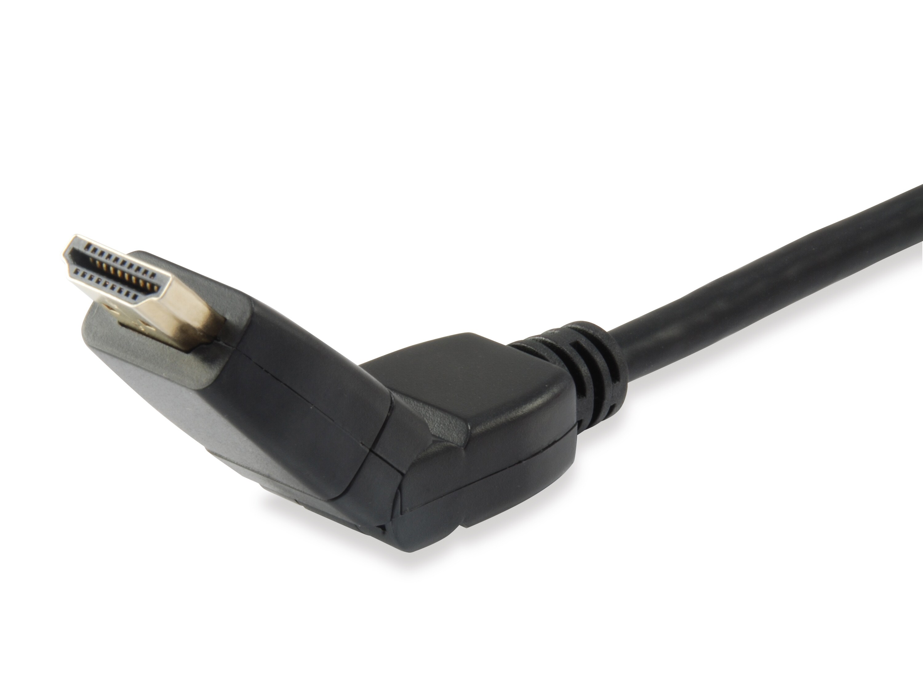 EQUIP 119363 HDMI 2.0 Kabel mit schwenkbaren Stecker, 3.0m, Swivel plug