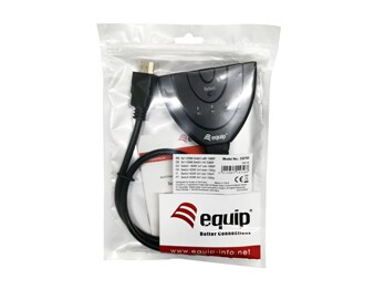 EQUIP 332703 3x1 HDMI Switch