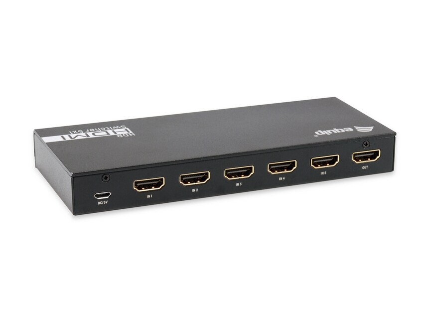 EQUIP 332726 5-Fach HDMI 2.0 Switch