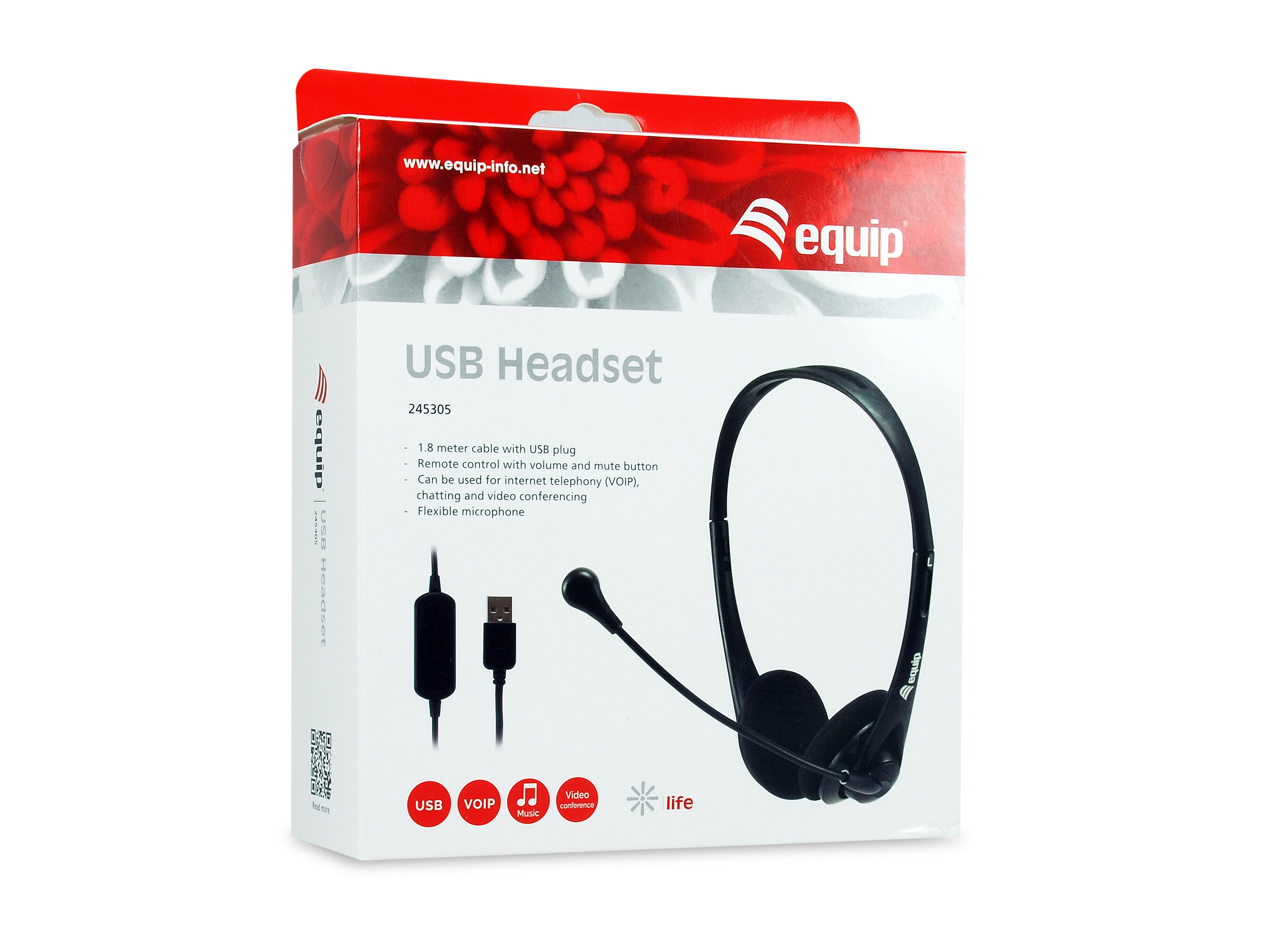 EQUIP 245305 USB-Headset