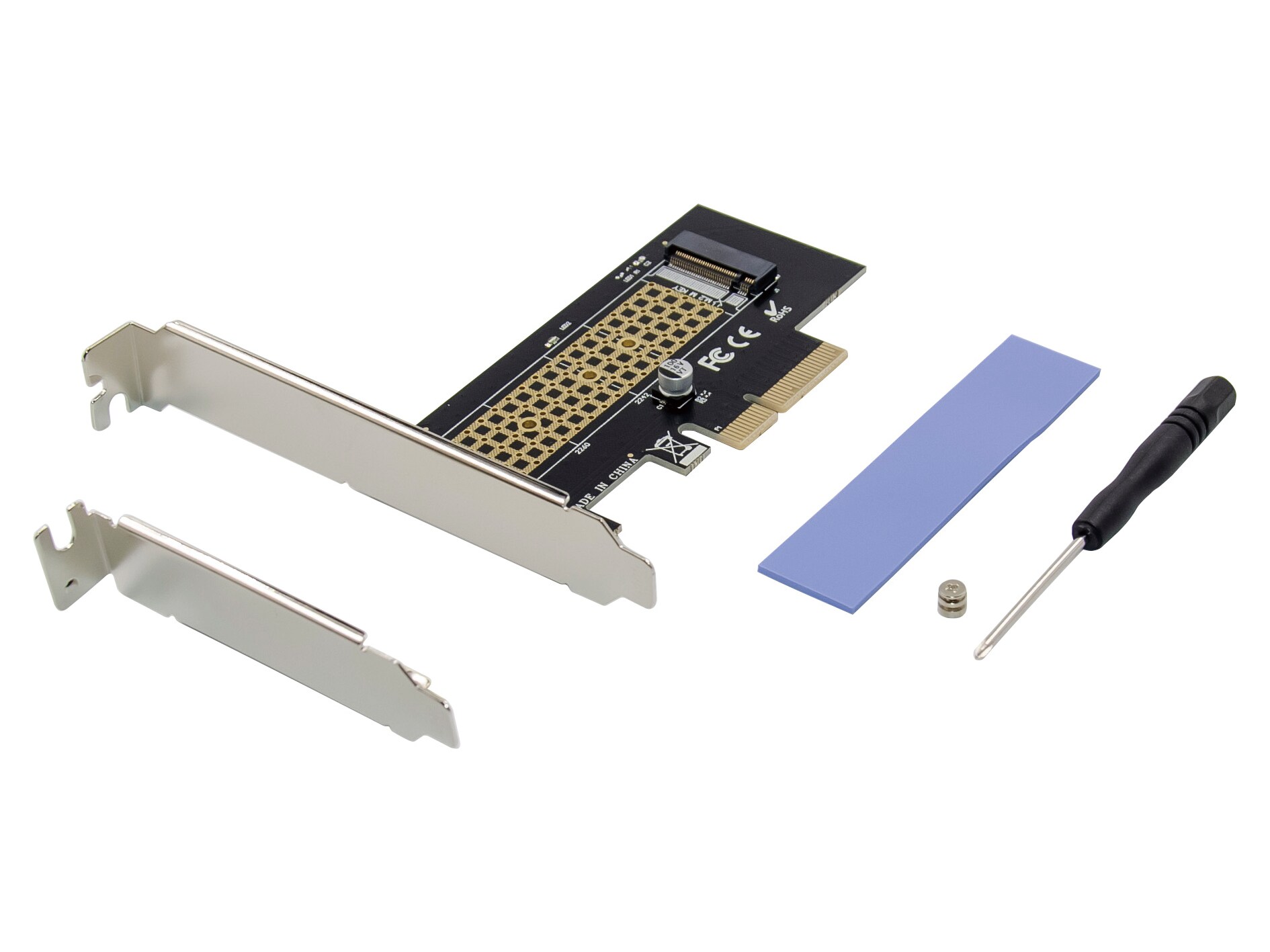 Conceptronic EMRICK05B M.2-NVMe-SSD-PCIe-Adapter