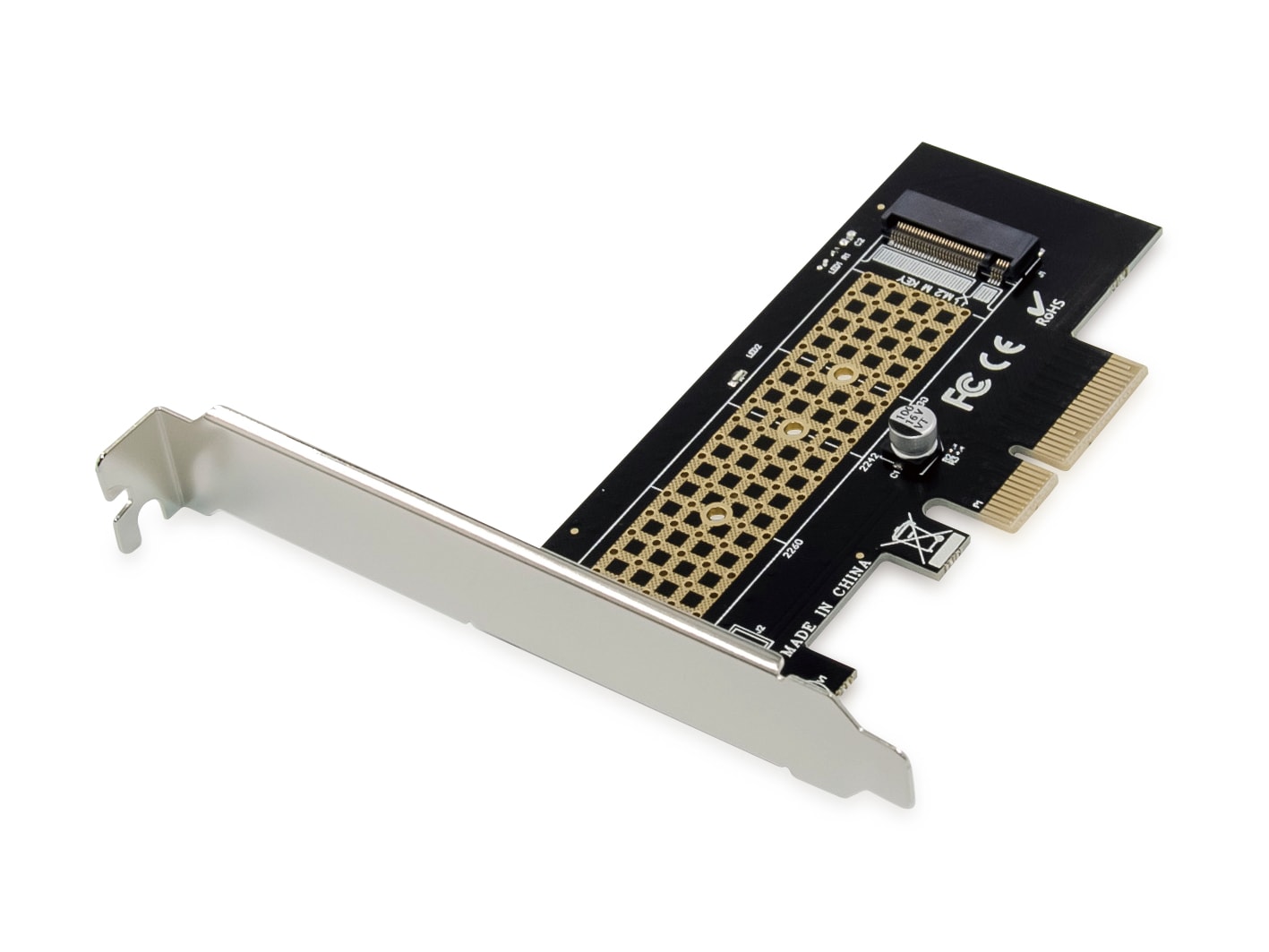 Conceptronic EMRICK05BS M.2-NVMe-SSD-PCIe-Adapter