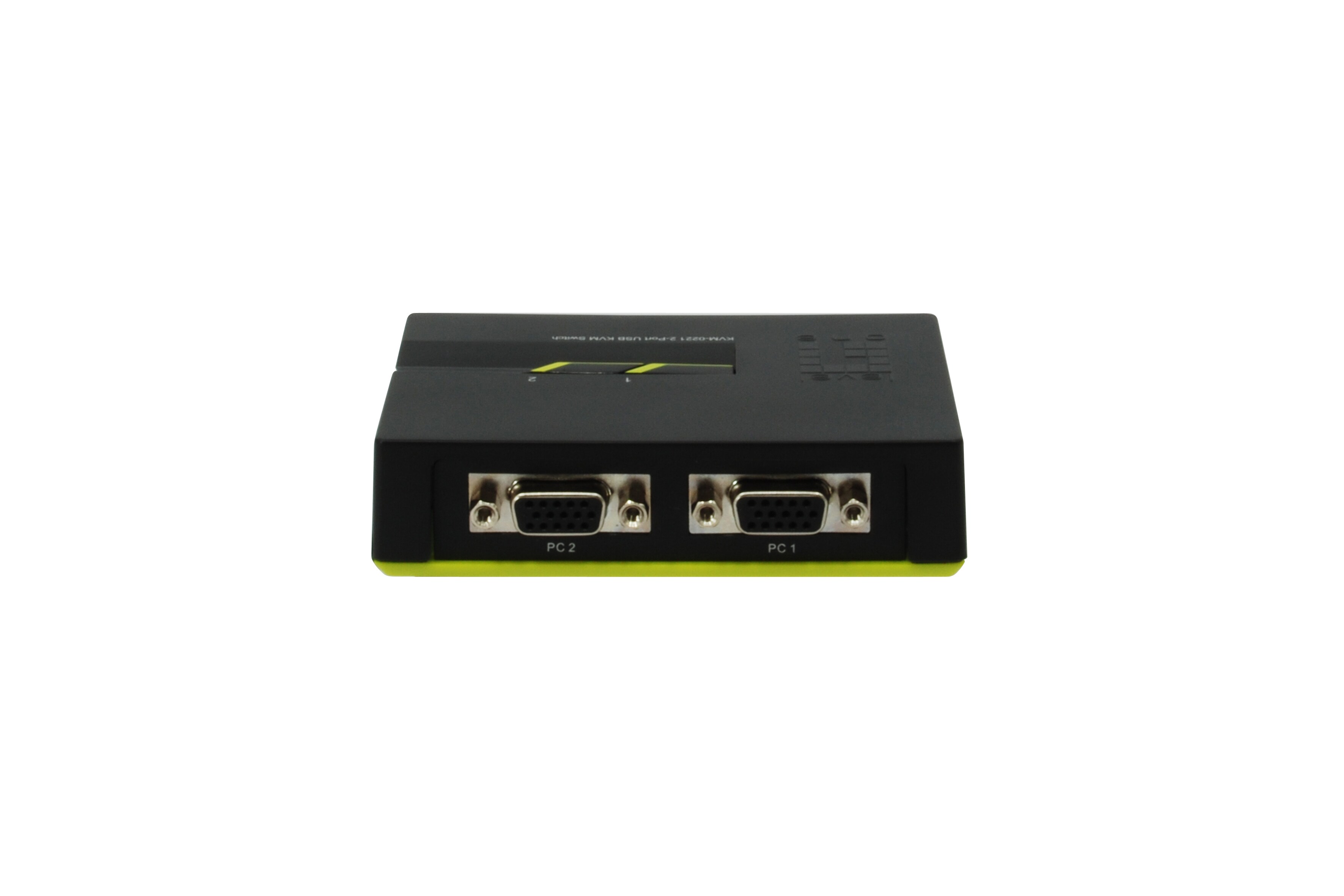 LEVELONE 2-Port USB VGA KVM Switch, audio support