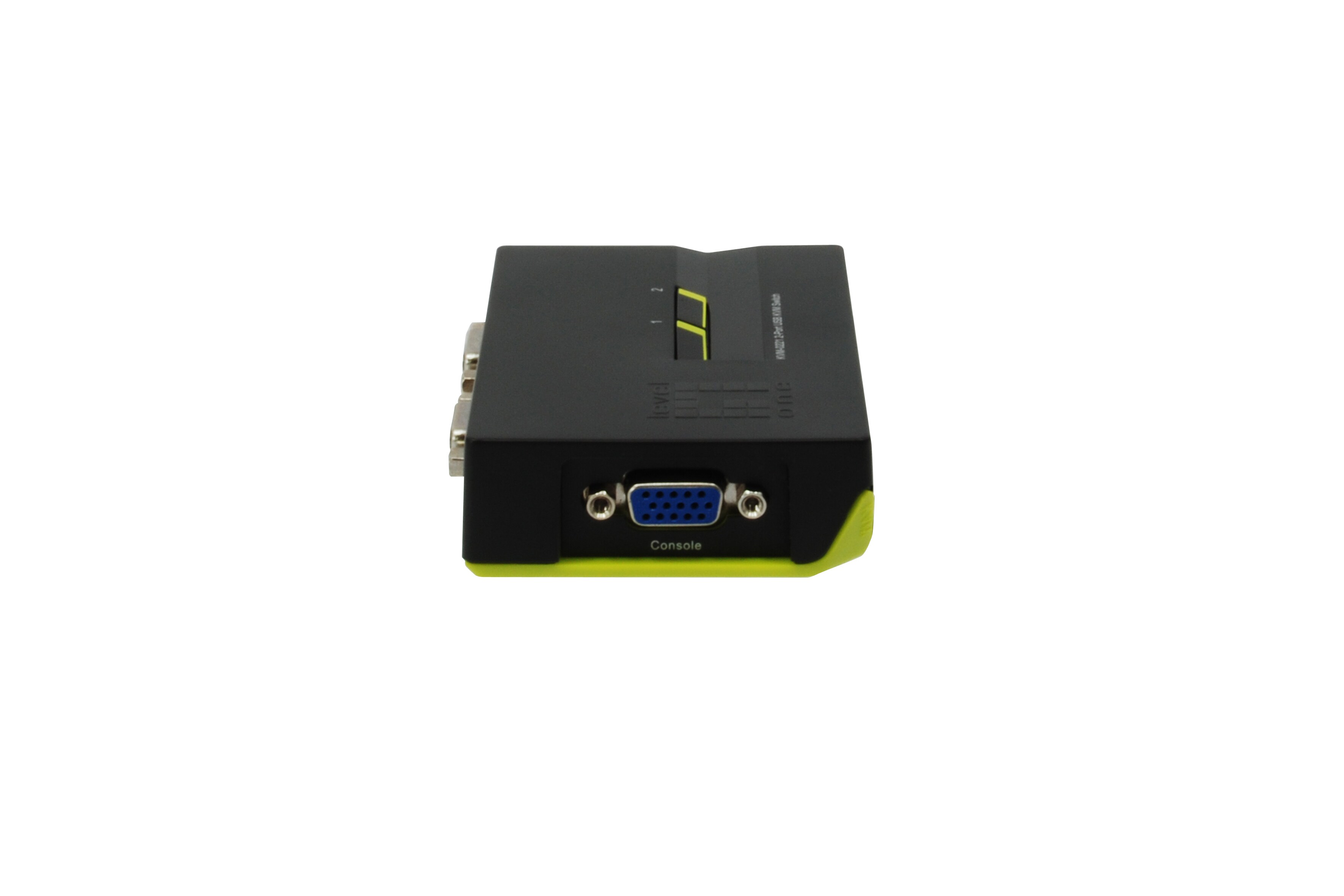 LEVELONE 2-Port USB VGA KVM Switch, audio support