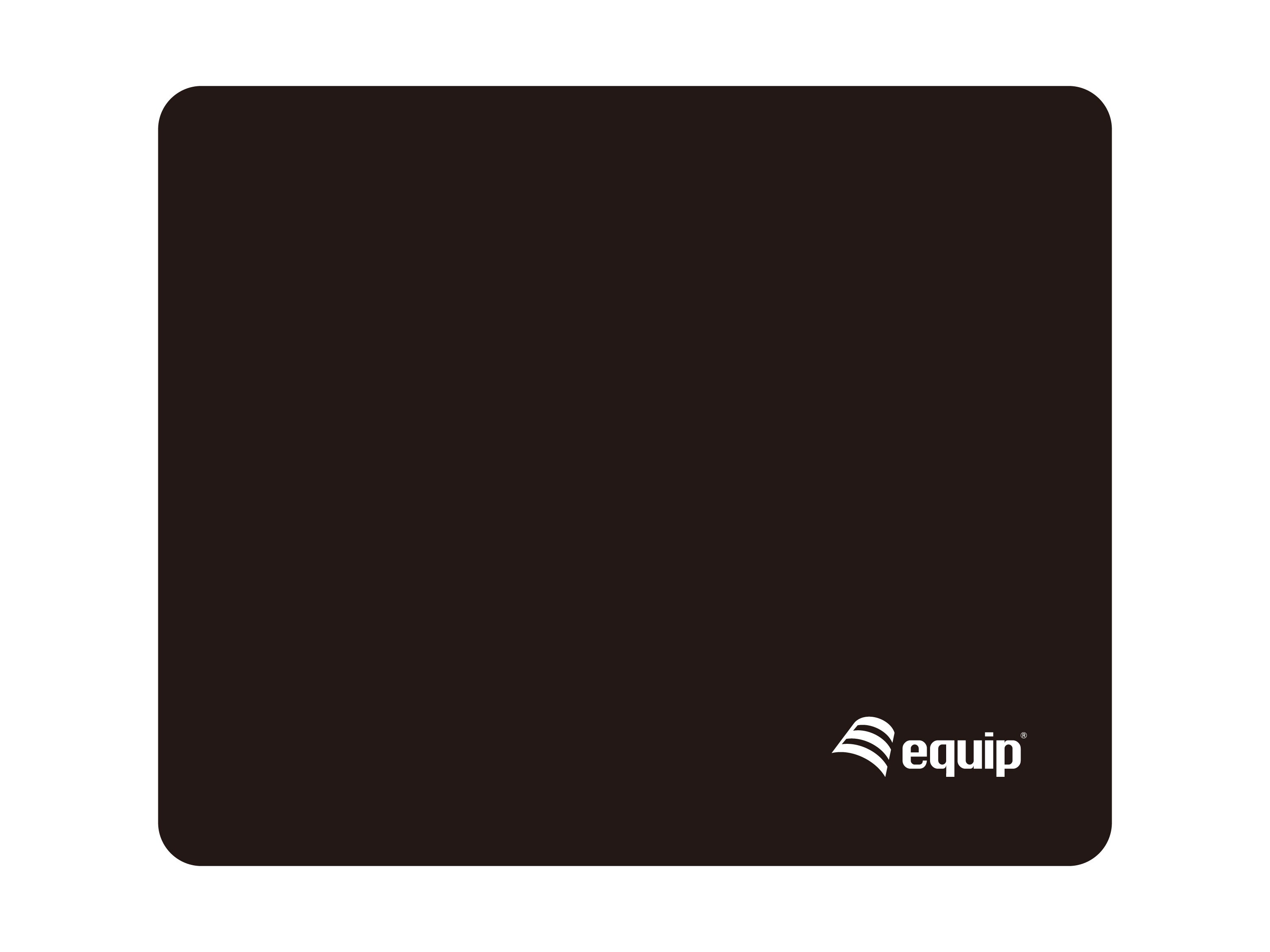 EQUIP 245011 Maus-Pad, Schwarz