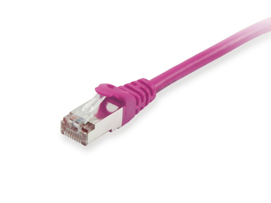 EQUIP 605557 Cat.6 S/FTP Patchkabel, 0.5m , Violett