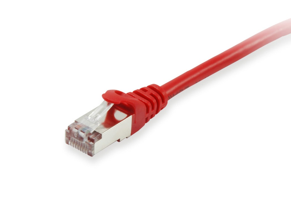 EQUIP 606511 Cat.6A S/FTP Patchkabel, 30m, Rot