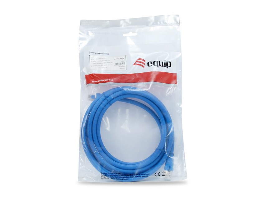 EQUIP 608037 Cat 8.1 S/FTP Patchkabel, 0.5m, Blau