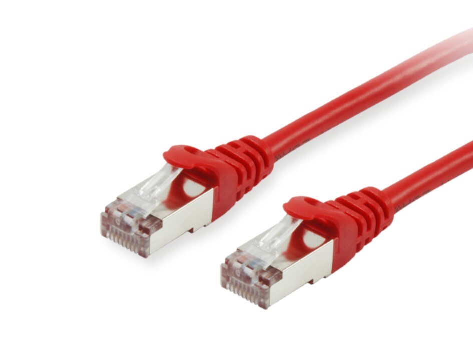 EQUIP 605529 Cat.6 S/FTP Patchkabel, 20m , Rot