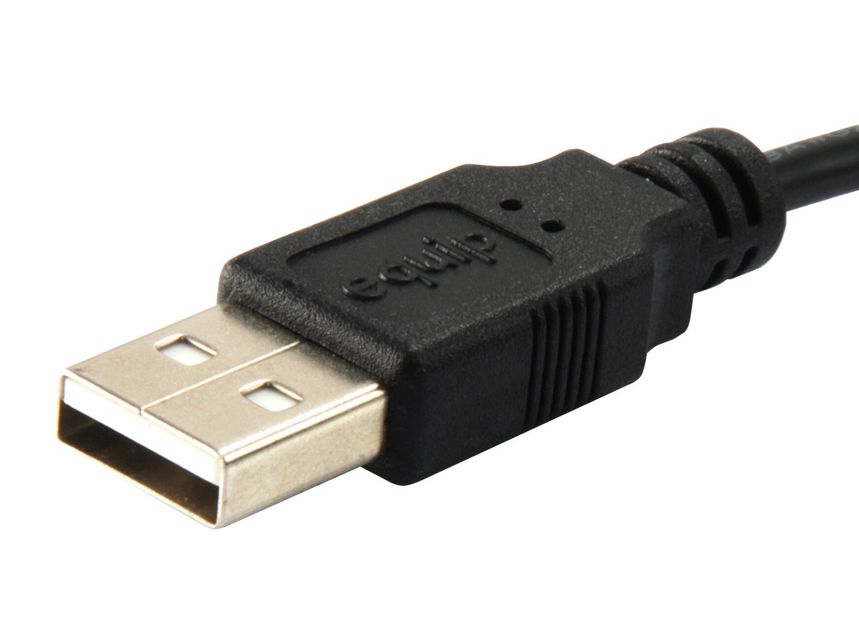 EQUIP 128594 USB 2.0 A auf Micro-B Kabel, 1.0m , M/M, Schwarz