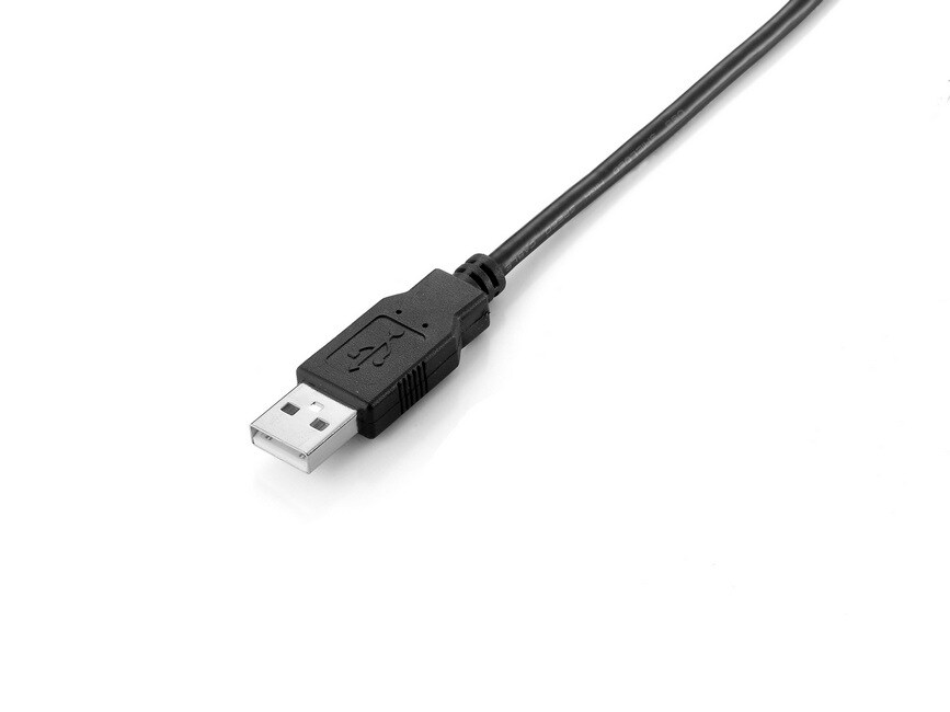 EQUIP 128862 USB 2.0 A auf B Kabel, 5.0m ,M/M, Schwarz