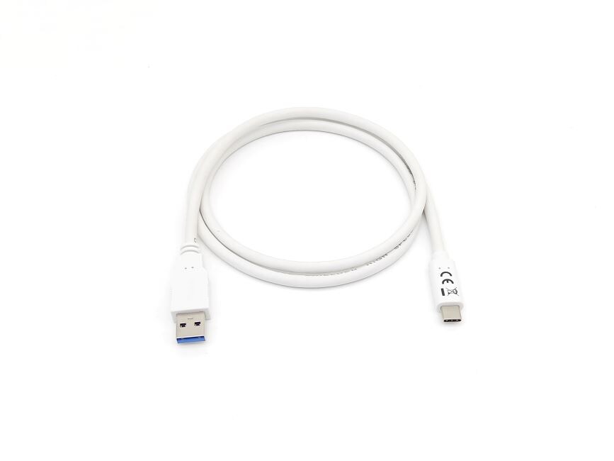 EQUIP 128363 USB 3.2 Gen 1 C auf A Kabel, M/M, 1.0m, 5Gbps, Weiß