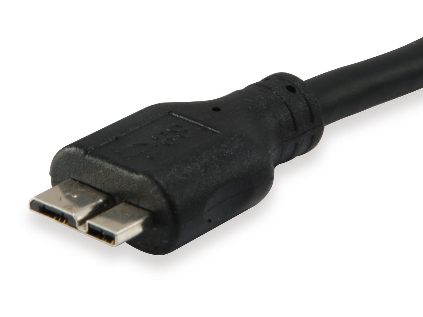 EQUIP 128397 USB 3.0 A auf Micro-B Kabel, M/M, 1.8m, 5Gbps, Schwarz