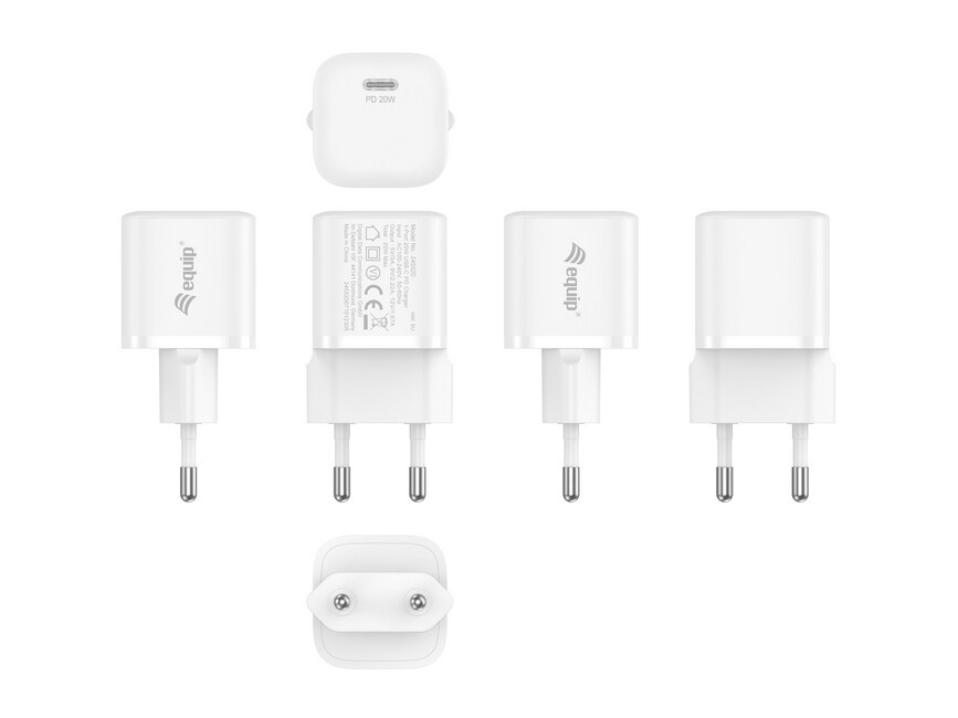 EQUIP 245520 1-Port 20W USB-C PD-Ladegerät