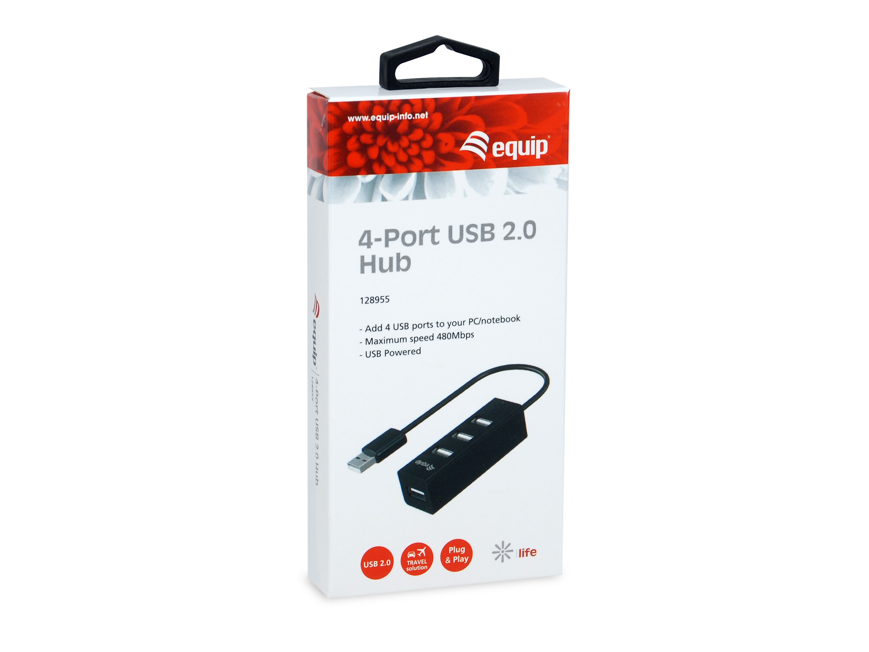 EQUIP 128955 4 Port USB Hub