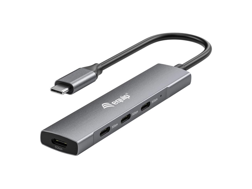 EQUIP 128963 USB-C-zu-4-Port-USB-3.2 Gen 1-Hubs