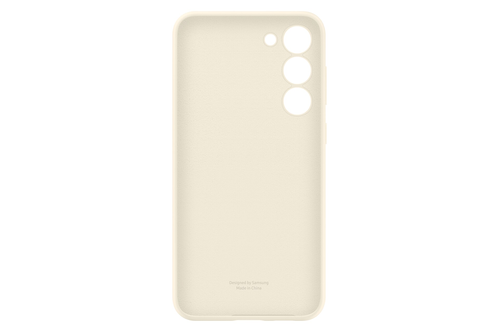 Samsung Silicone Case für Galaxy S23+, Cream