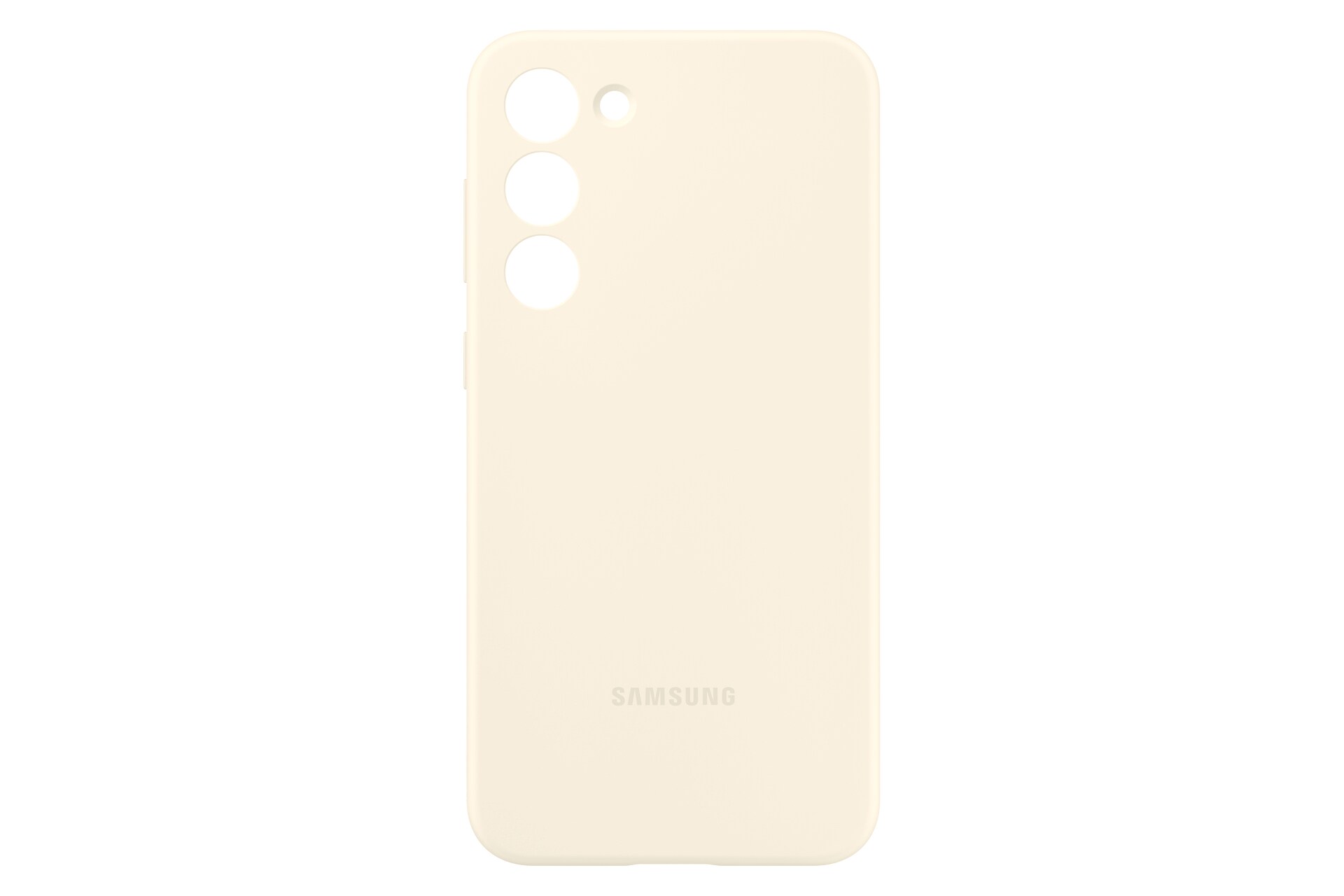 Samsung Silicone Case für Galaxy S23+, Cream