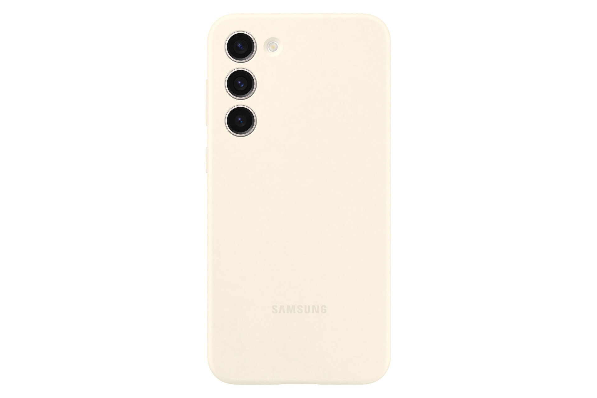 Samsung Silicone Case für Galaxy S23+, Cream