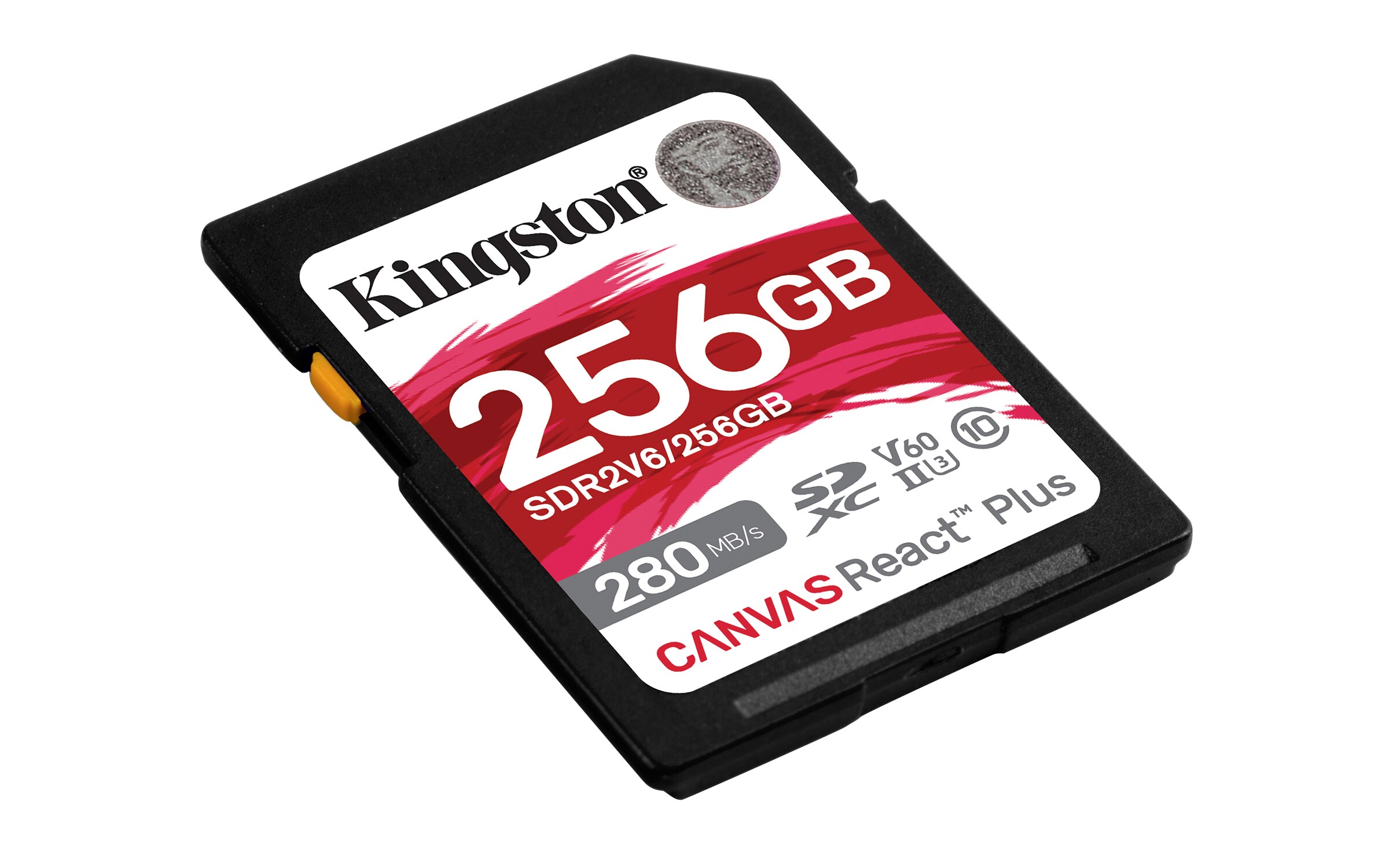 Kingston Canvas React Plus V60 256GB SDXC Speicherkarte 4K-UHS-II