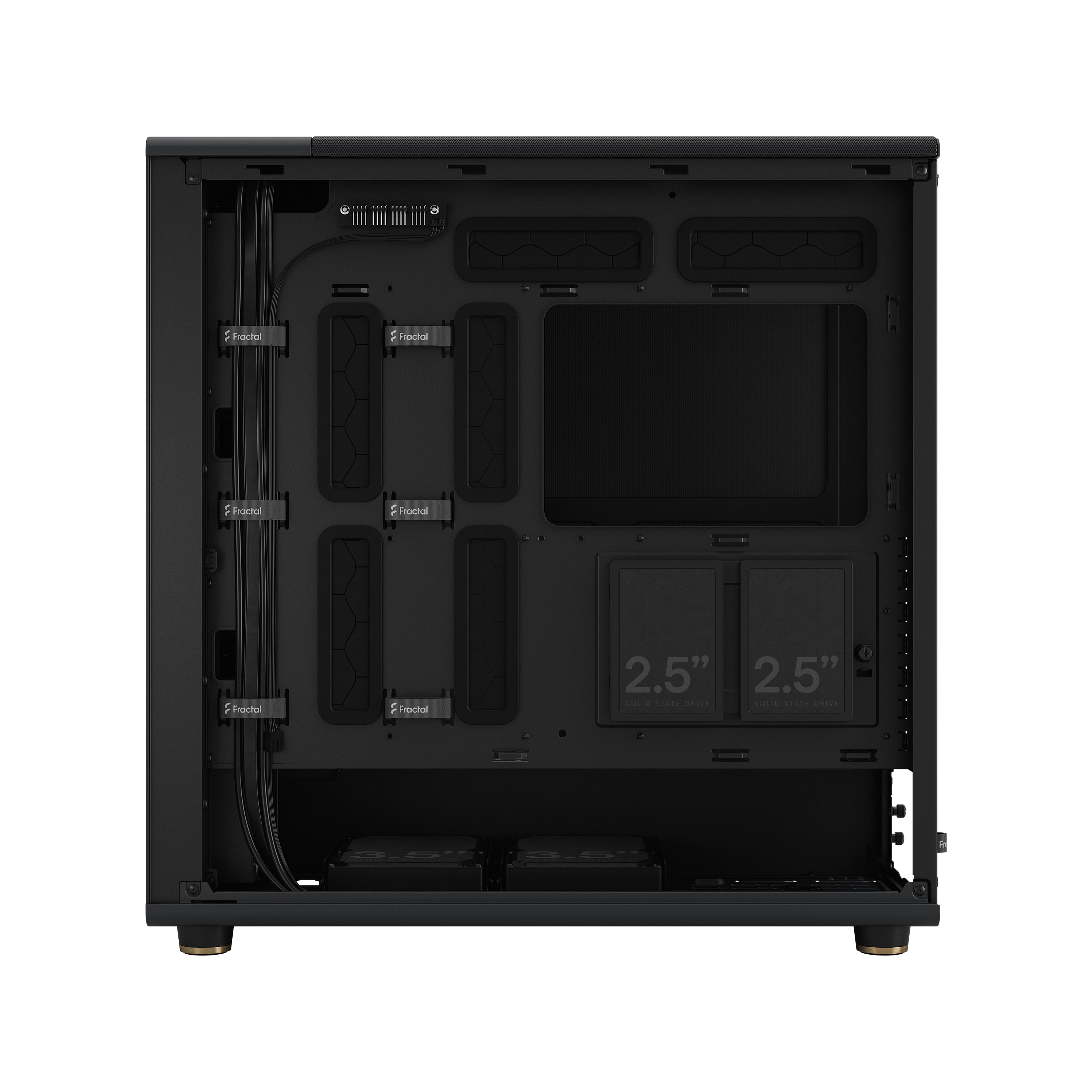 Fractal Design North XL Charcoal Black Gaming Gehäuse Mesh Seitenfenster