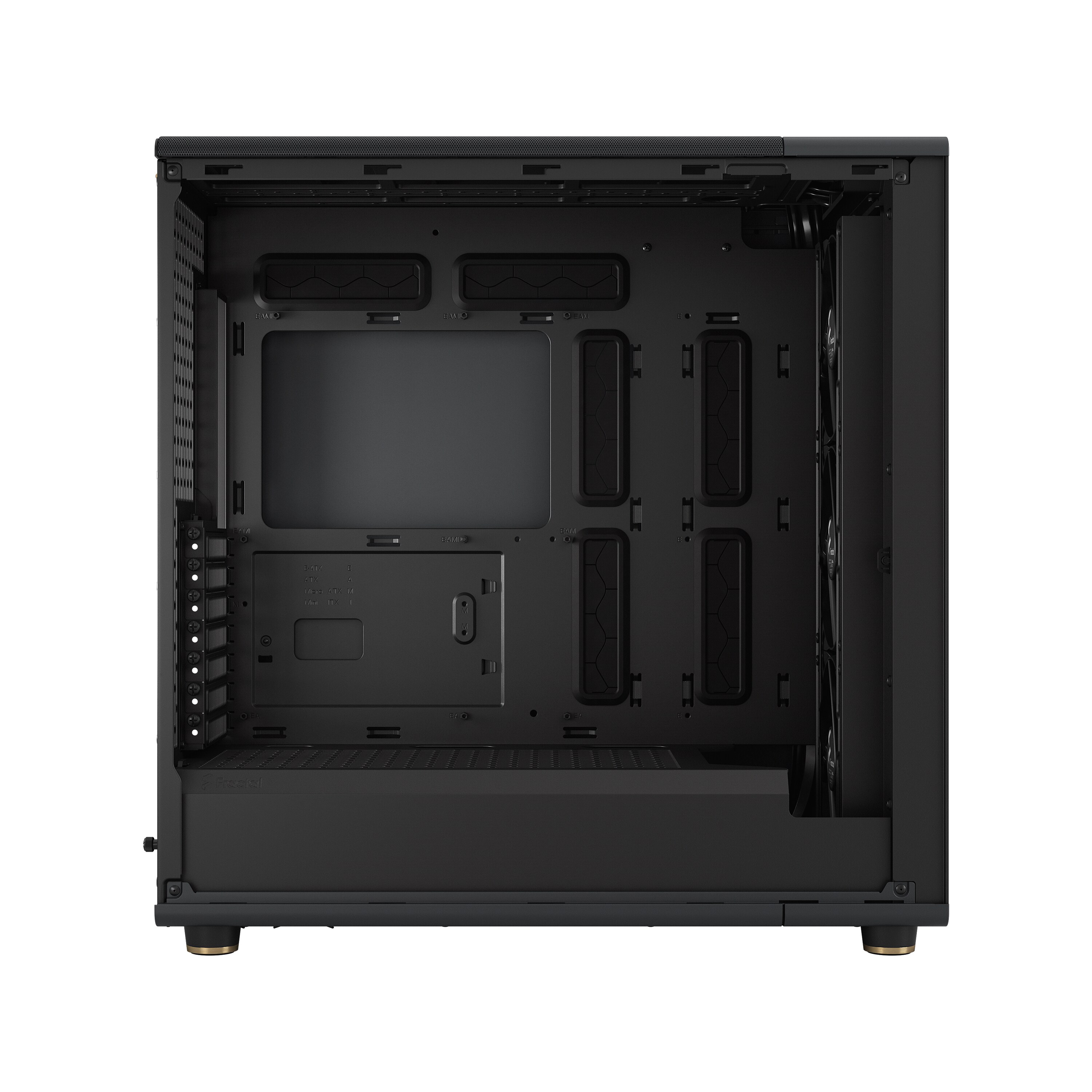 Fractal Design North XL Charcoal Black Gaming Gehäuse Mesh Seitenfenster