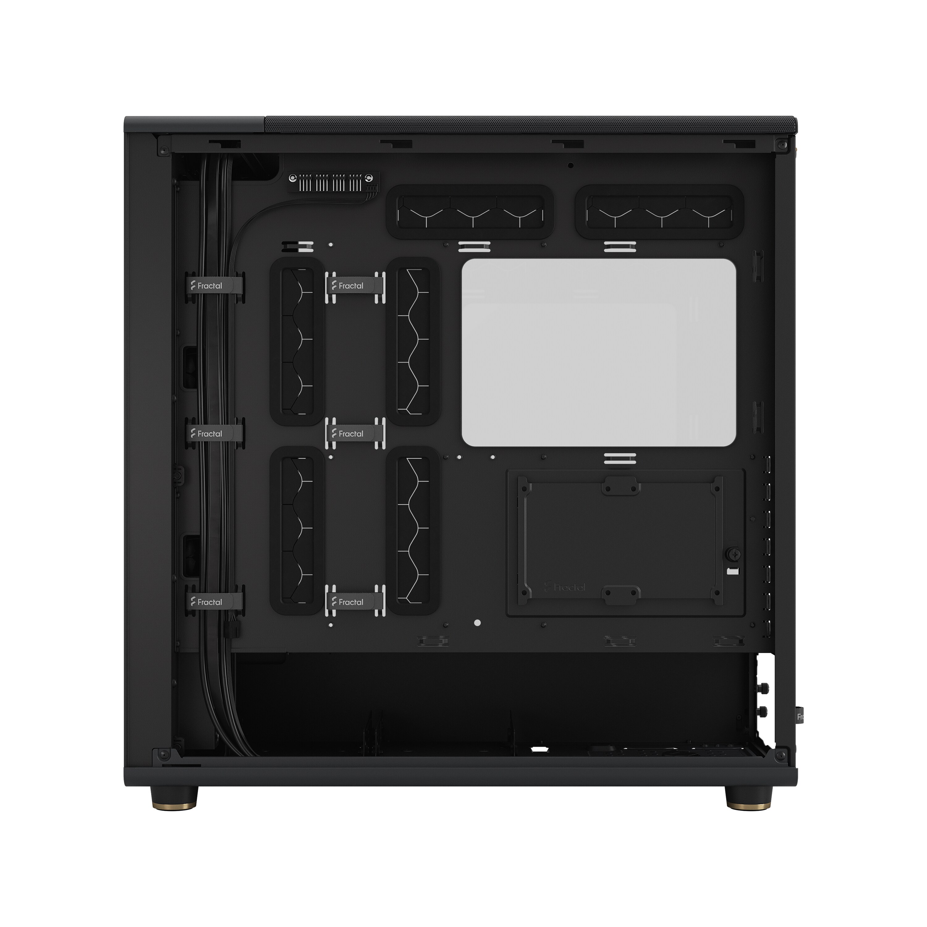 Fractal Design North XL Charcoal Black Gaming Gehäuse Mesh Seitenfenster