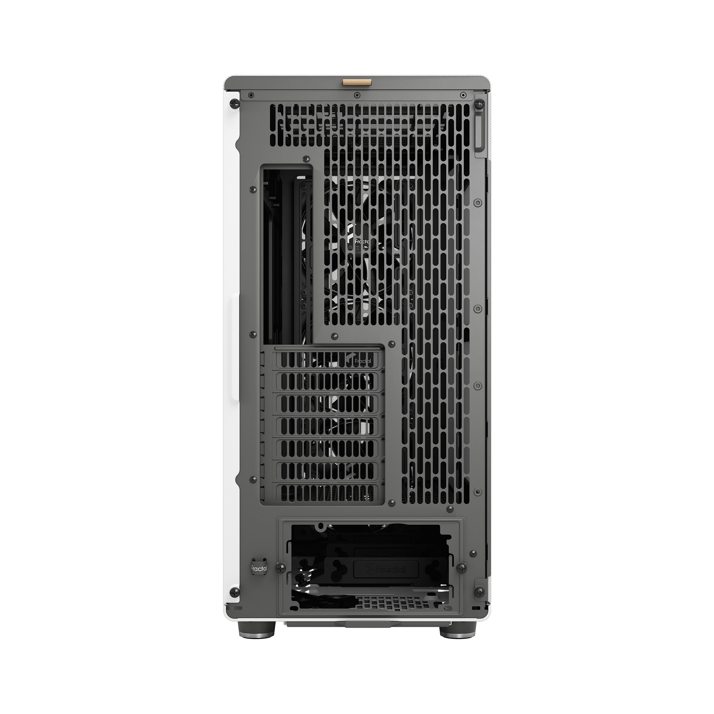 Fractal Design North XL Chalk White Gaming Gehäuse Mesh Seitenfenster