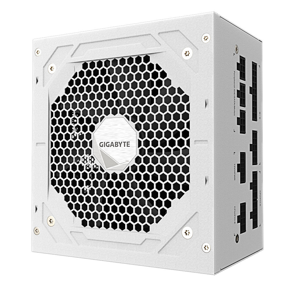 GIGABYTE UD850GM PG5 White 850 Watt ATX PCIe5.0 Netzteil, 80+ Gold voll modular