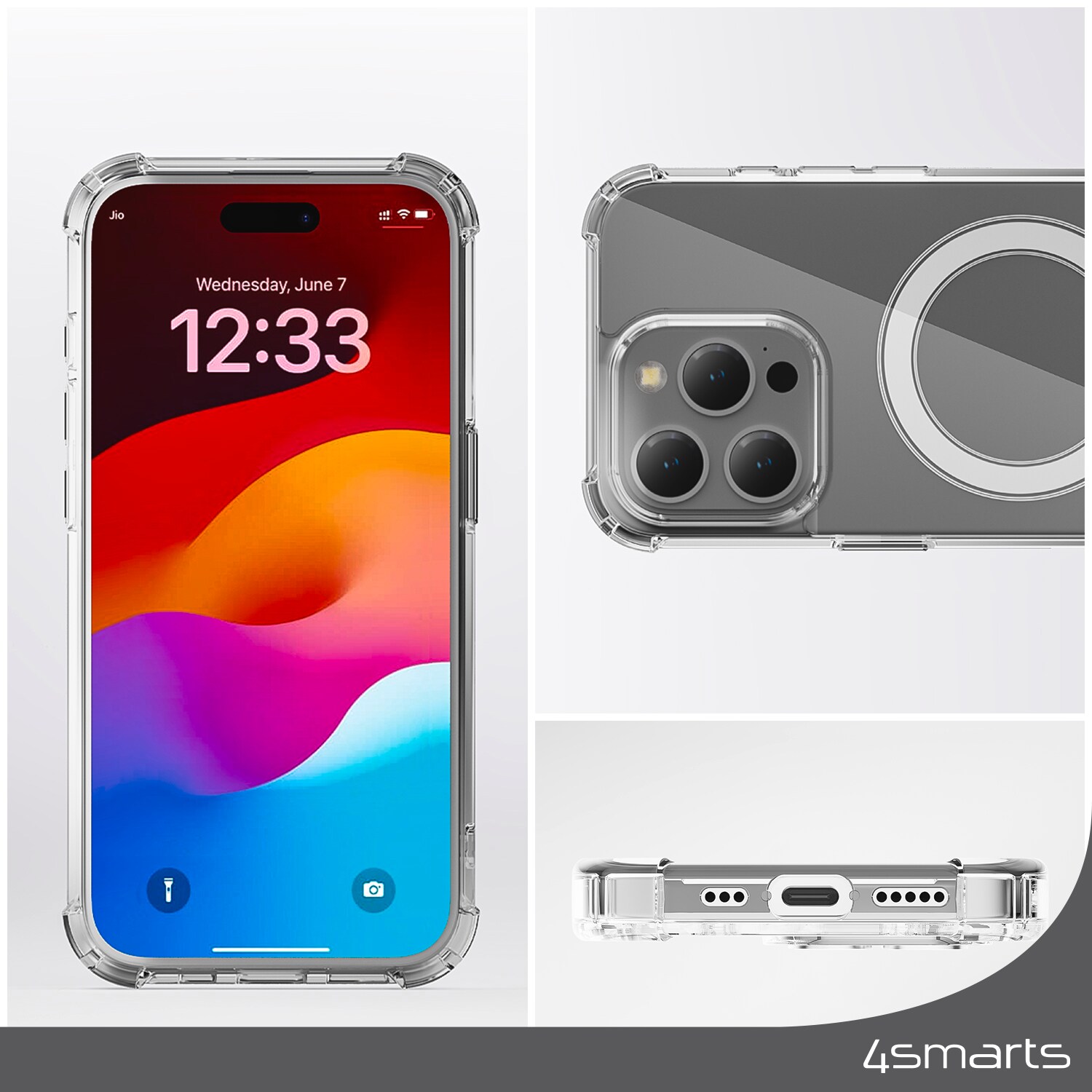 4Smarts Hybrid Case Ibiza für Apple iPhone 15 Plus