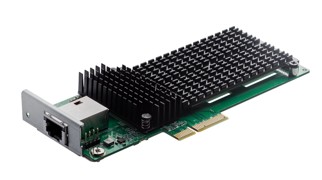 Asustor AS-T10G3 10GbE und M.2 NVMe SSD Composite PCIe 3.0 Netzwerkkarte