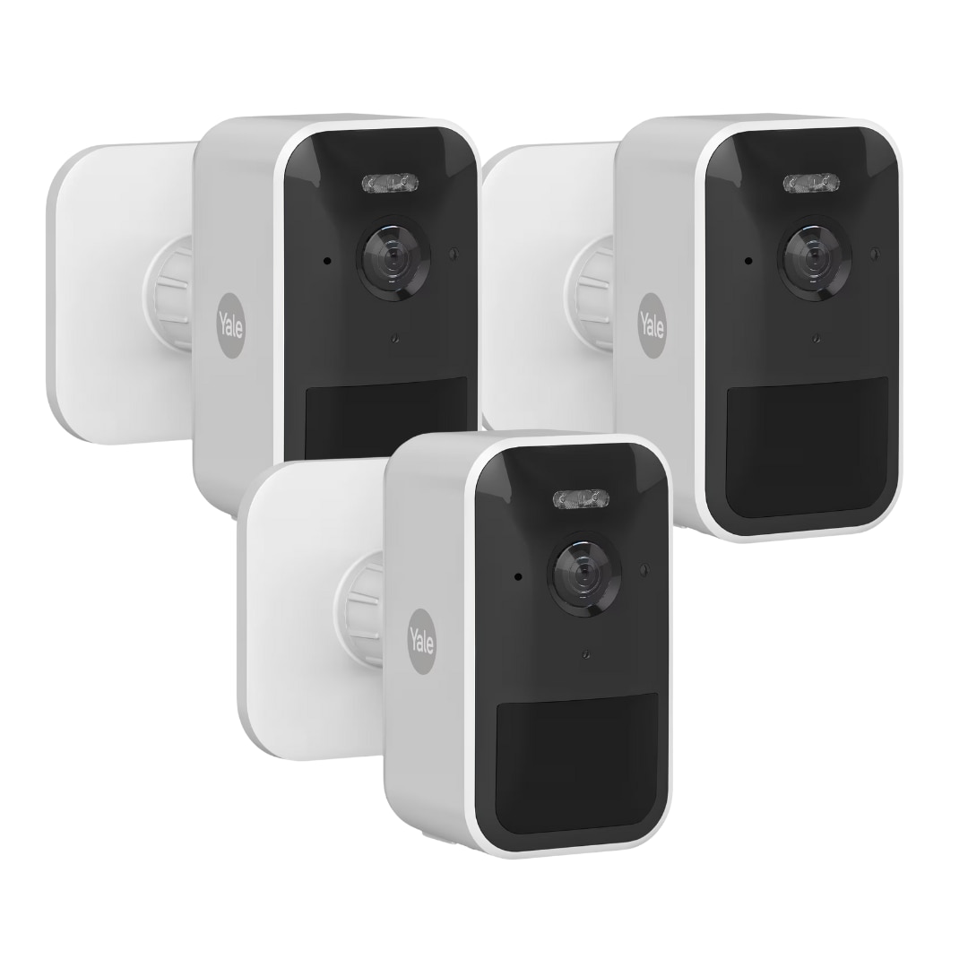 Yale Smart Outdoor Camera - Kabellose WLAN Außen-Überwachungskamera • 2er Pack