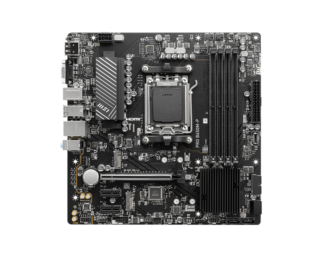 MSI PRO B650M-P Mainboard Sockel AM5 mATX