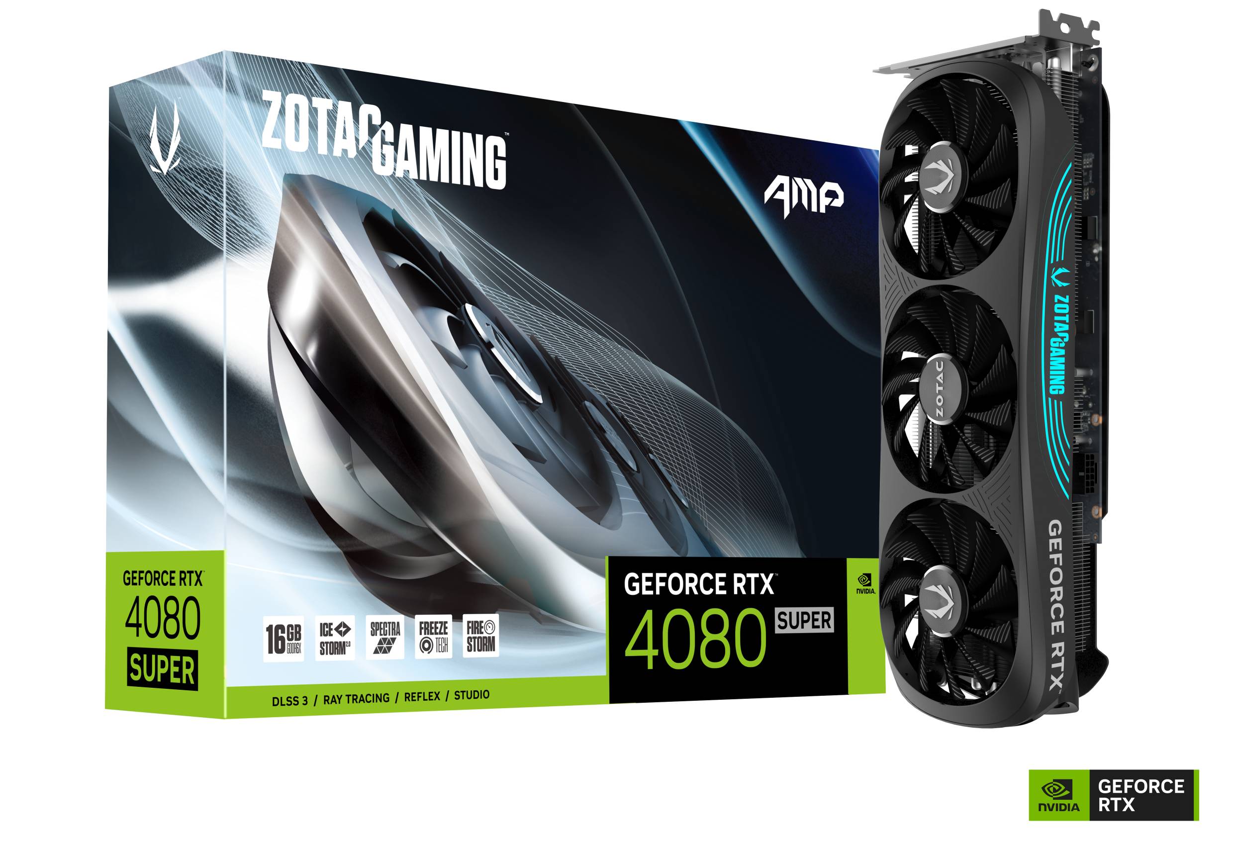 ZOTAC GAMING GeForce RTX 4080 Super AMP Edition 16GB Grafikkarte