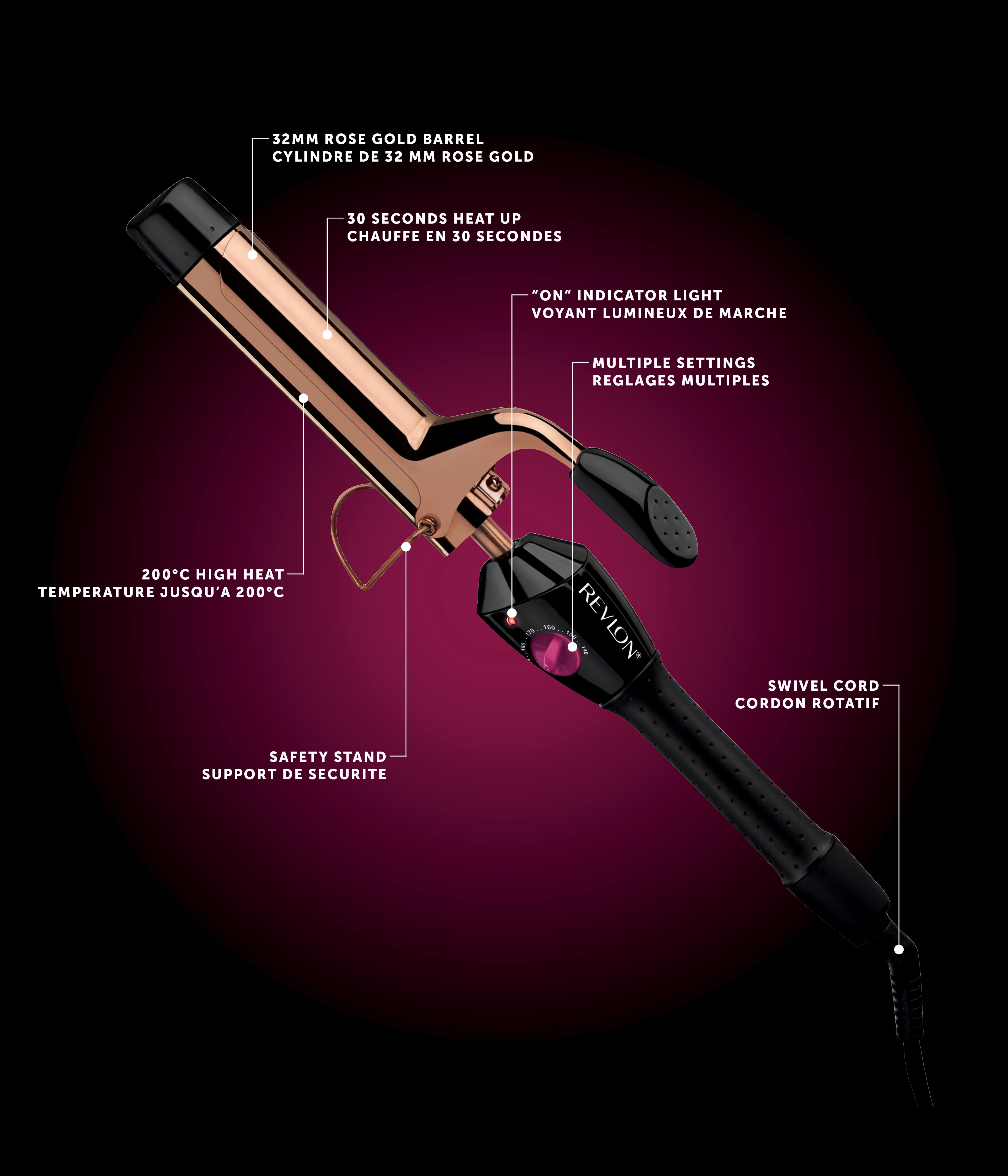 Revlon Hair Tools Pro Collection Salon Long-Last Lockenstab