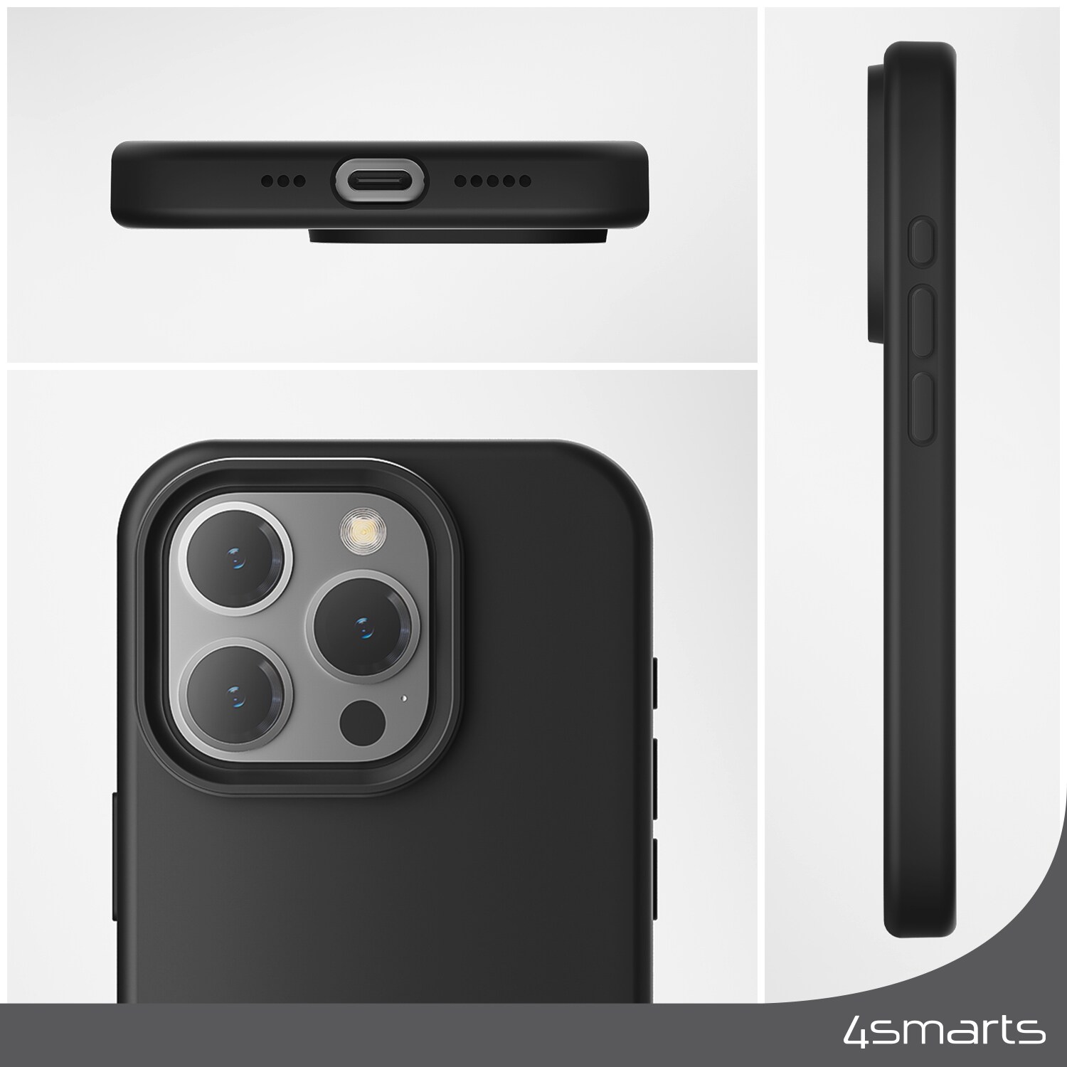 4Smarts Silikon Case für Apple iPhone 15 Plus