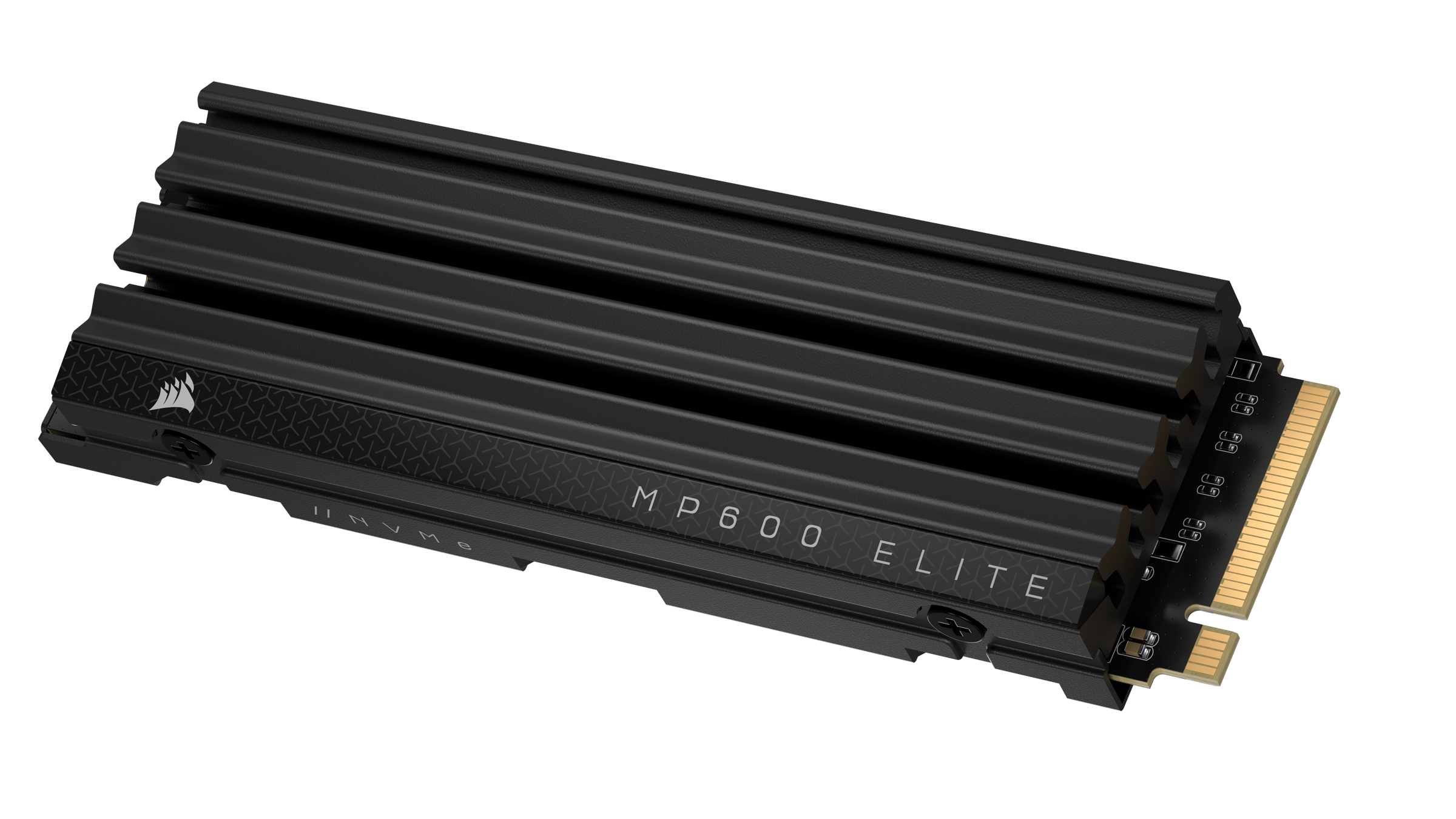 Corsair MP600 ELITE NVMe SSD 2 TB 3D TLC NAND M.2 2280 PCIe Gen4 m. Kühlkörper