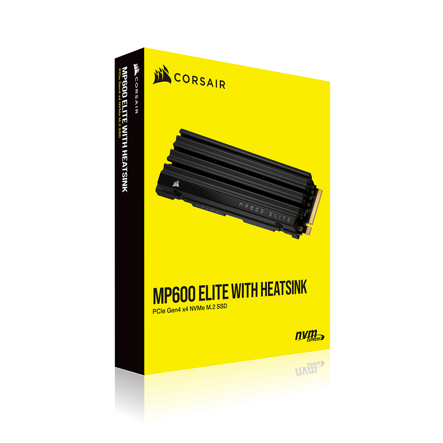 Corsair MP600 ELITE NVMe SSD 2 TB 3D TLC NAND M.2 2280 PCIe Gen4 m. Kühlkörper