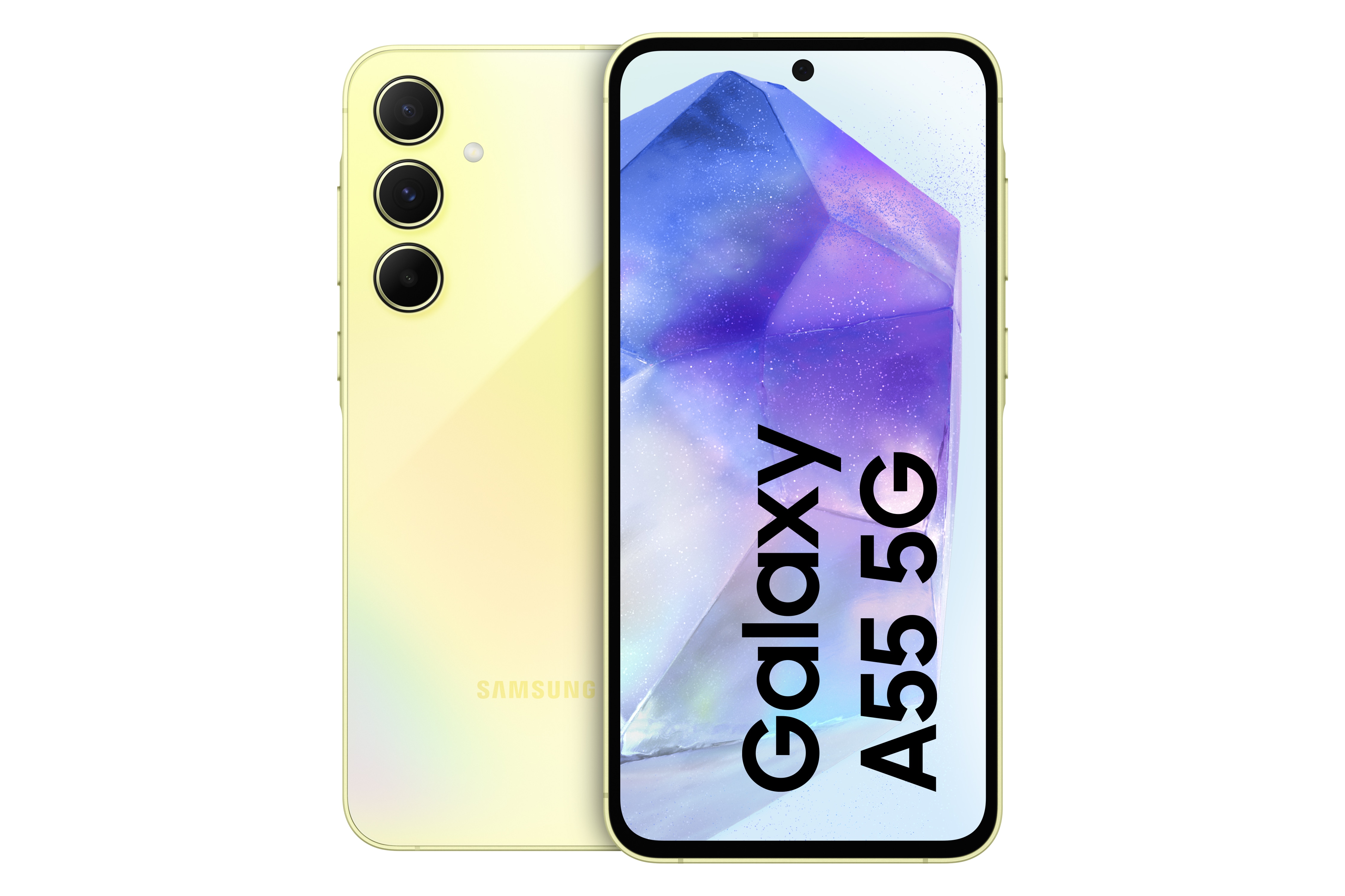 Samsung GALAXY A55 5G A556B Dual-SIM 128GB Lemon Android 14.0 Smartphone