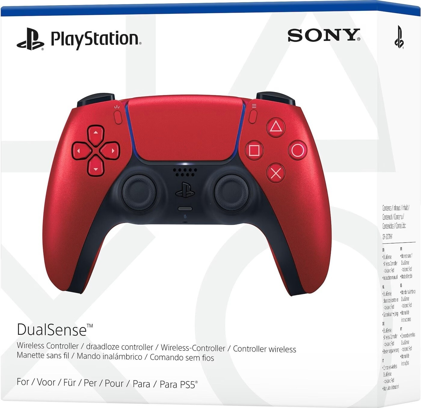 Sony PlayStation DualSense™ V2 Wireless-Controller - Volcanic Red