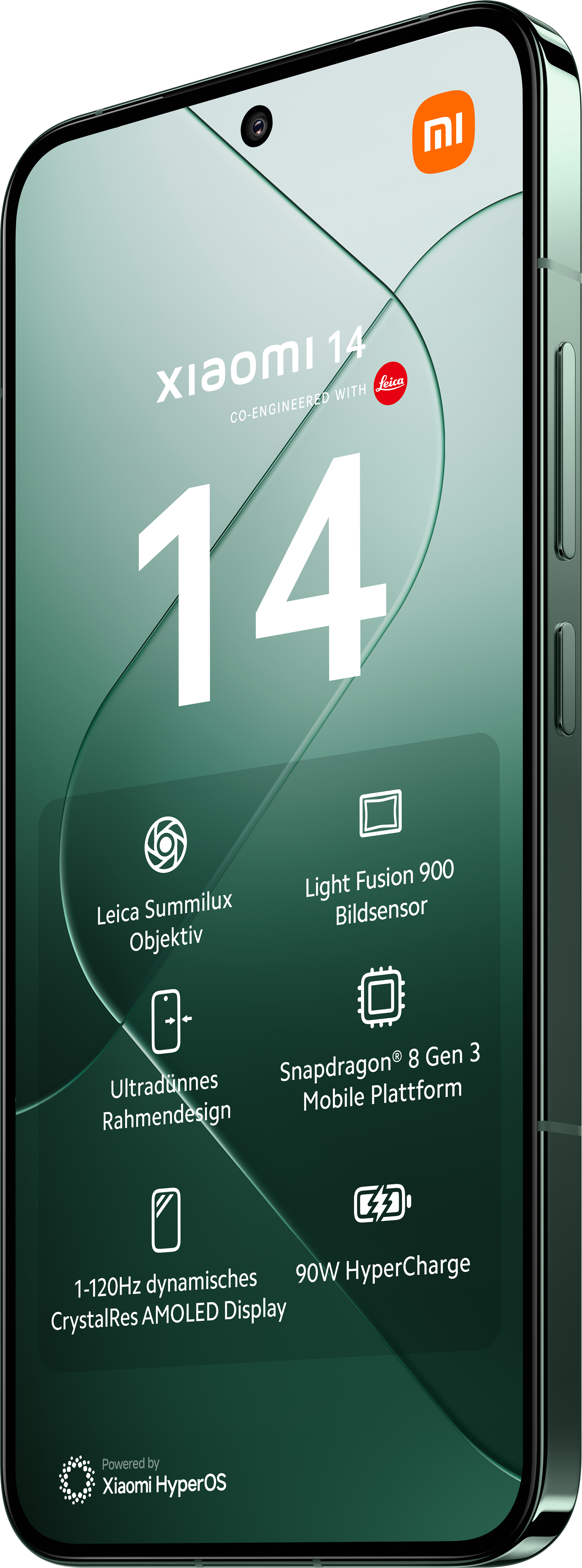 Xiaomi 14 5G 12/512GB Dual-SIM Smartphone jade green