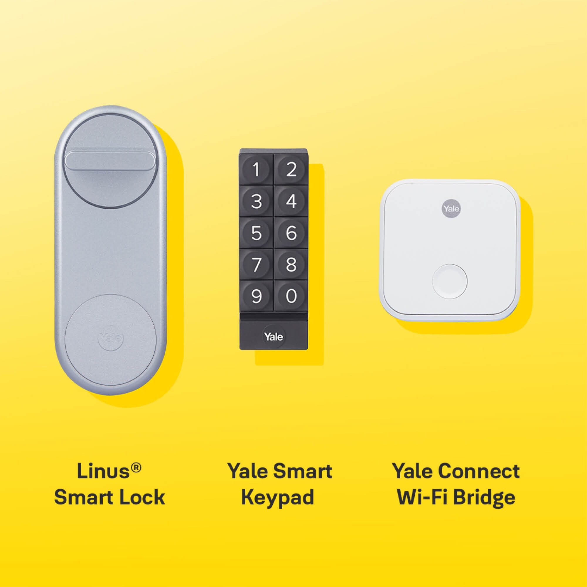 Yale Linus Smart Lock silber