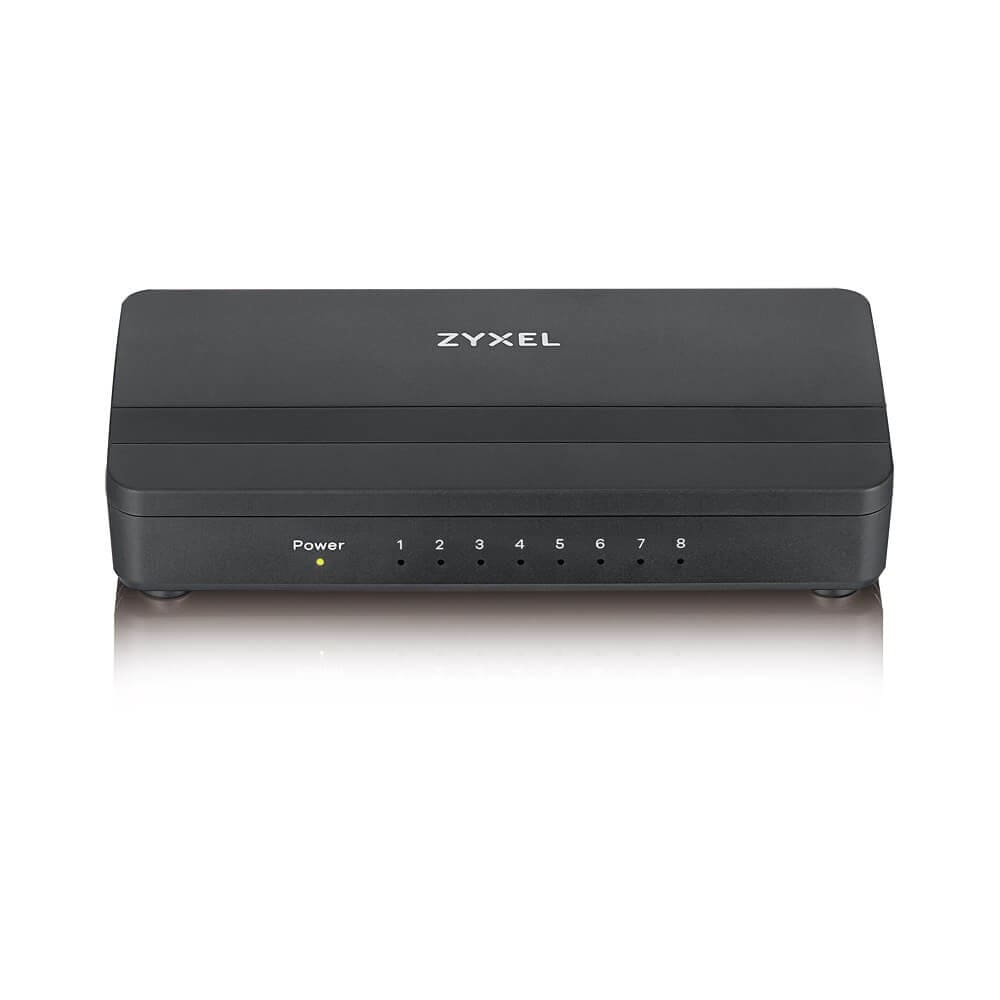 ZyXEL GS-108SV2 8-Port Desktop Gigabit Ethernet Media Switch