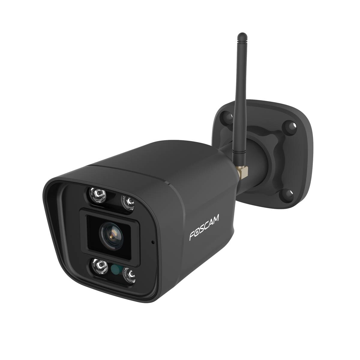 Foscam V5P 5 MP Dual-Band WLAN Überwachungskamera schwarz