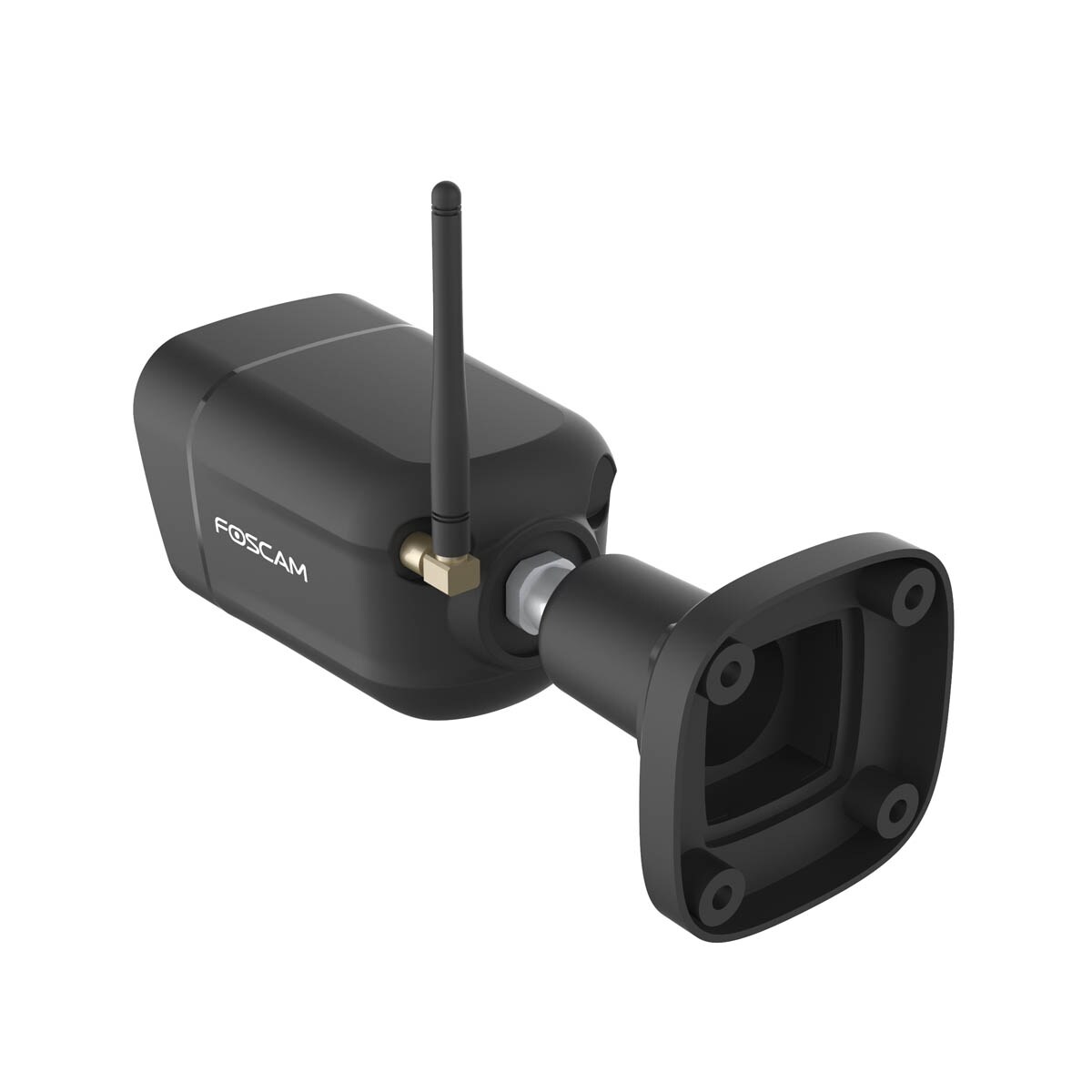 Foscam V5P 5 MP Dual-Band WLAN Überwachungskamera schwarz