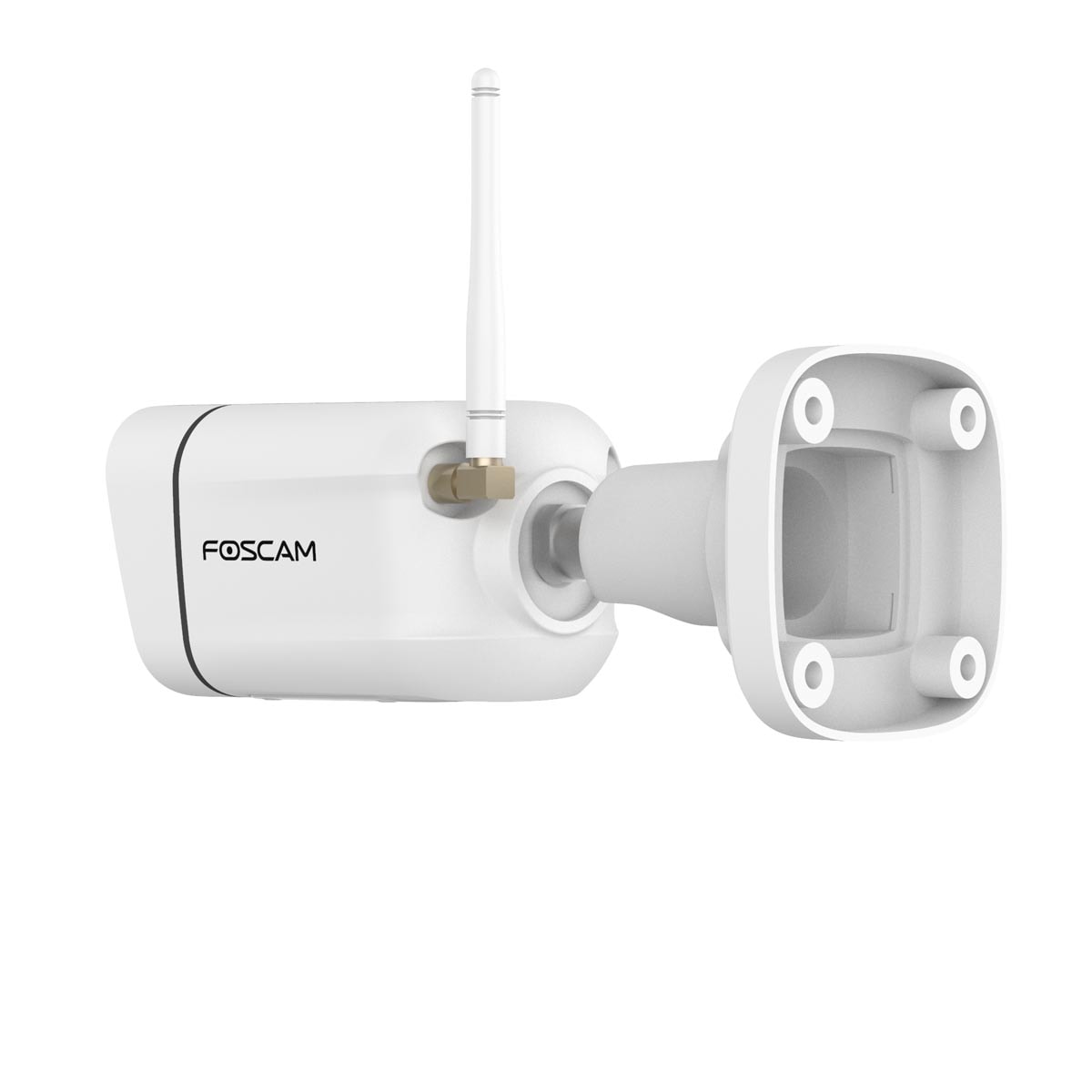 Foscam V5P 5 MP Dual-Band WLAN Überwachungskamera weiß